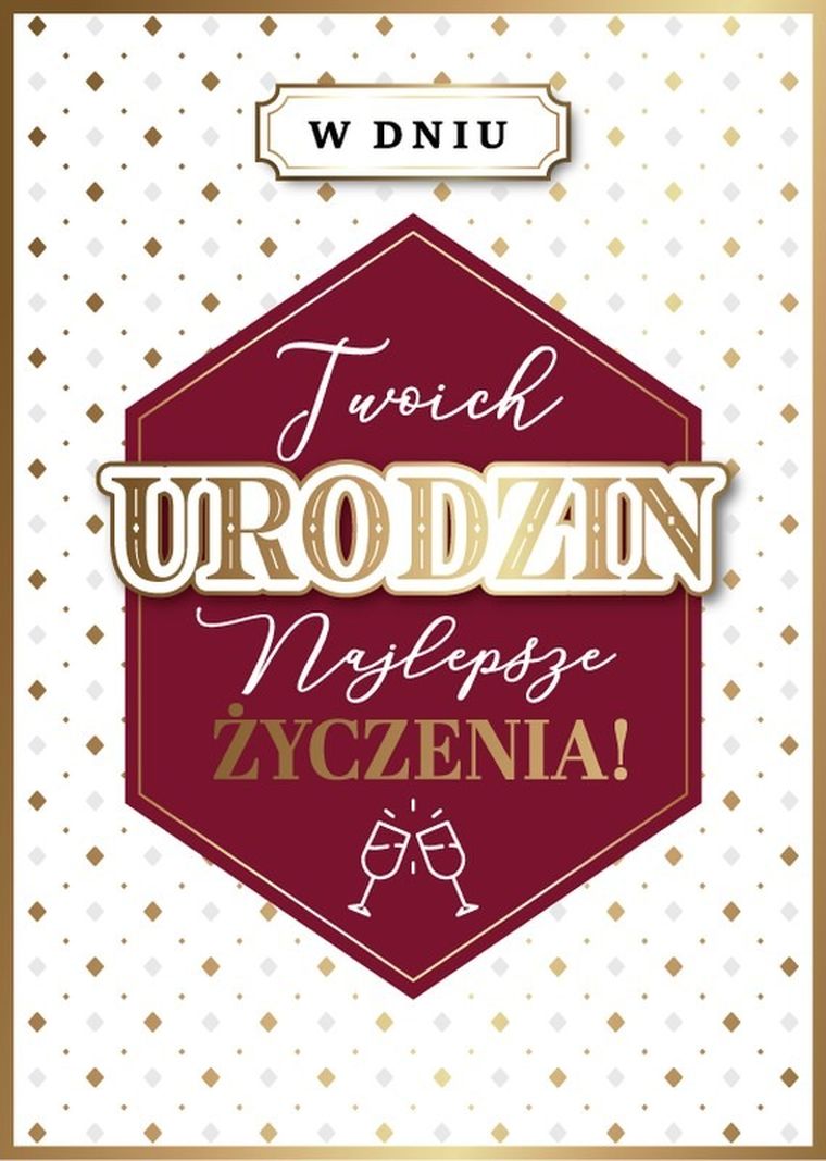 Armin Style, karnet B6 z kopertą, urodziny