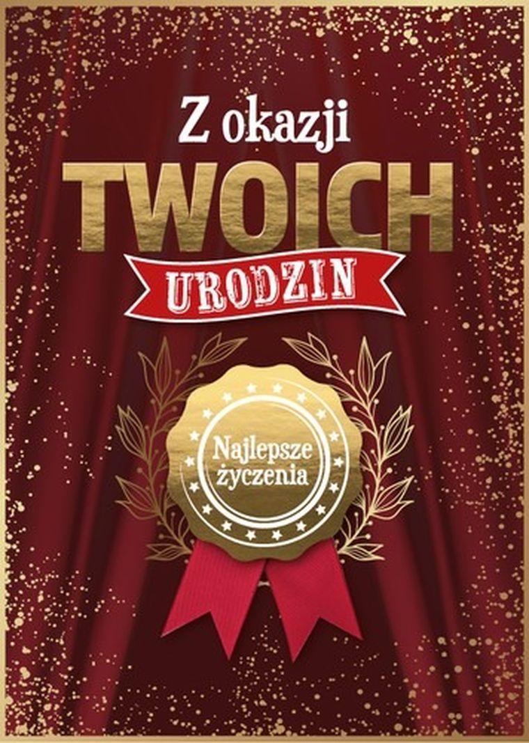 Armin Style, karnet B6 z kopertą, urodziny