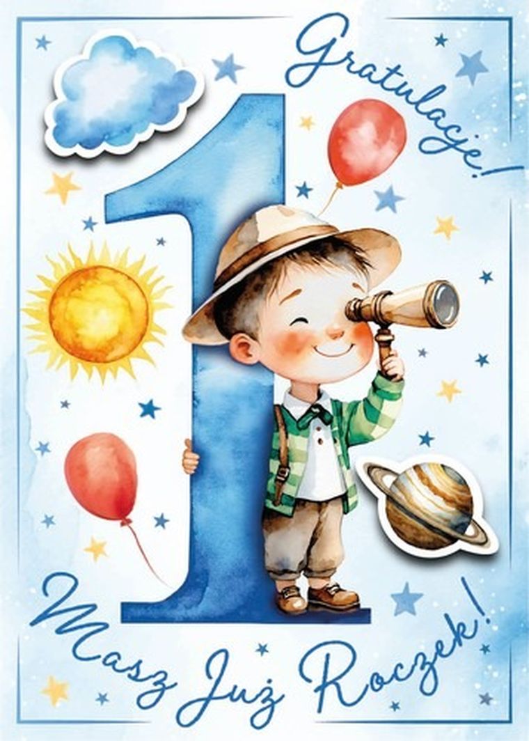 Armin Style, karnet B6 z kopertą, urodziny