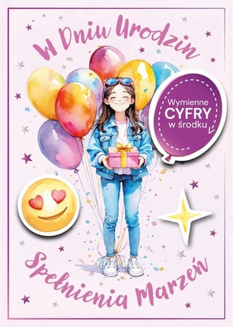 Armin Style, karnet B6 z kopertą, urodziny