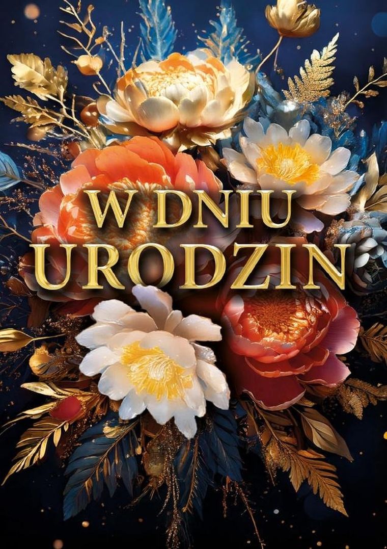 Armin Style, karnet B6 z kopertą, urodziny, granatowy