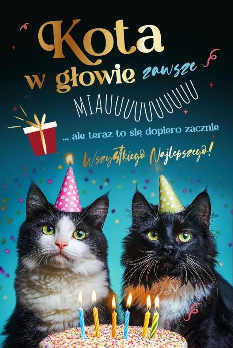 Armin Style, karnet urodzinowy z kopertą, 13-21 cm