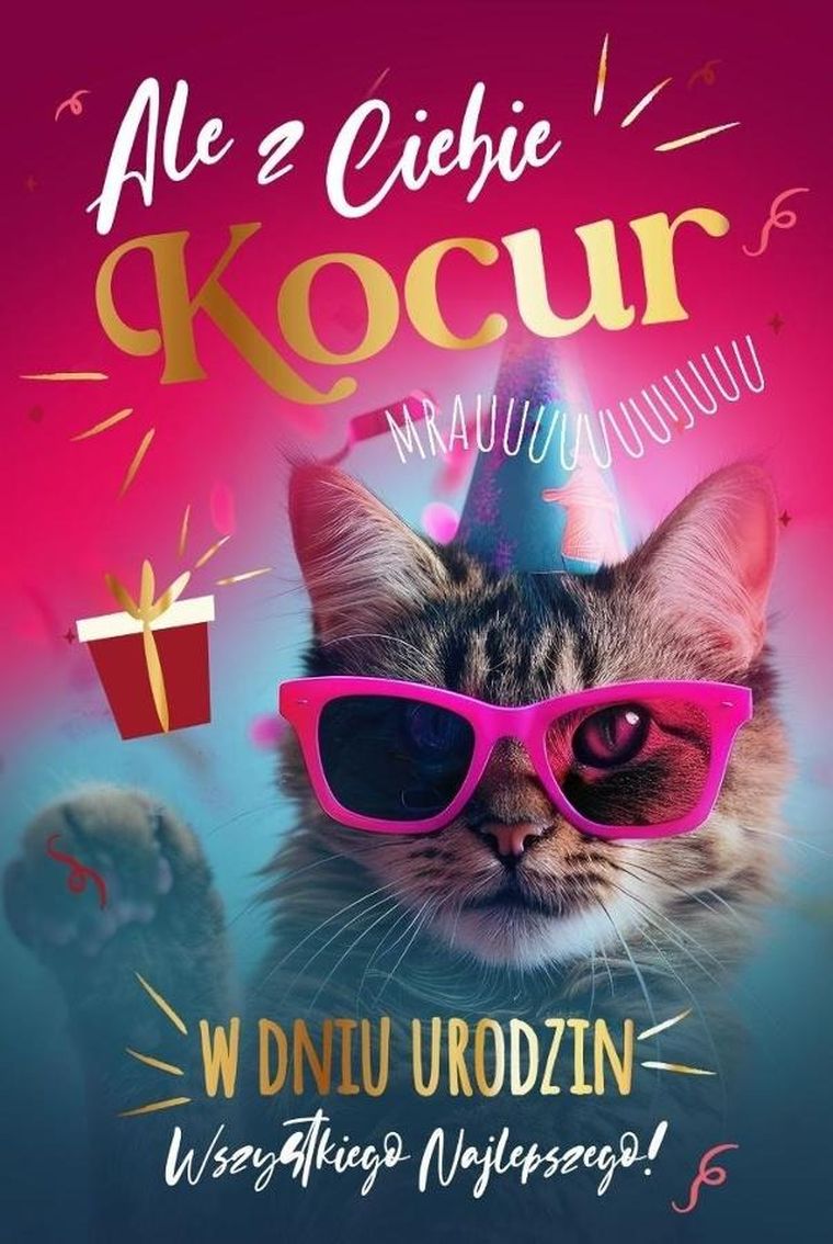 Armin Style, karnet urodzinowy z kopertą, 13-21 cm