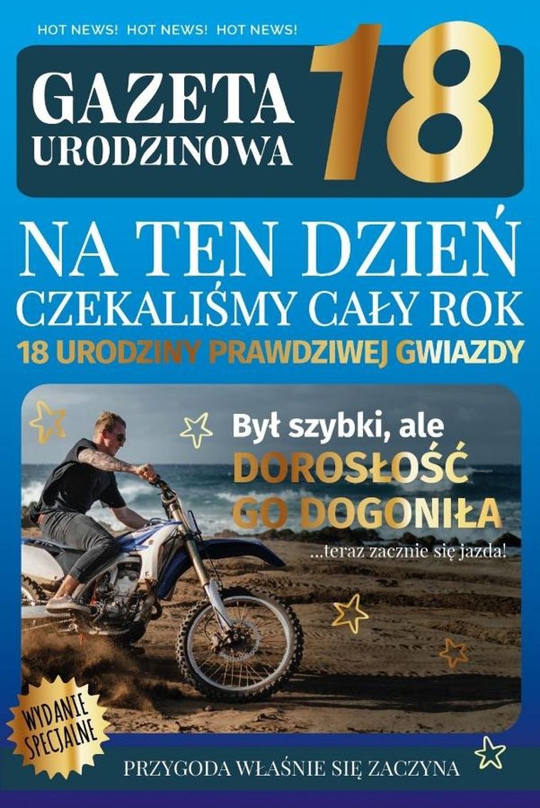 Armin Style, karnet z kopertą, Urodziny 18, 13-21 cm