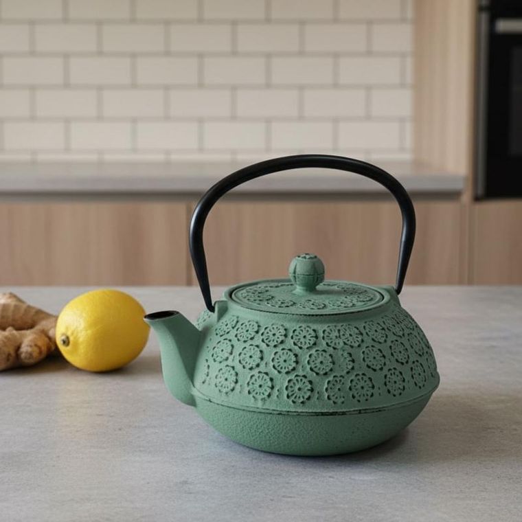 Aromelio, Kumo, czajnik żeliwny z zaparzaczem, 1000 ml