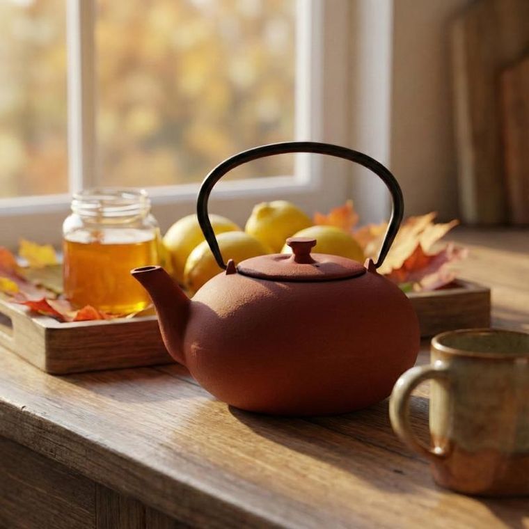 Aromelio, Nomi, czajnik żeliwny z zaparzaczem, 800 ml