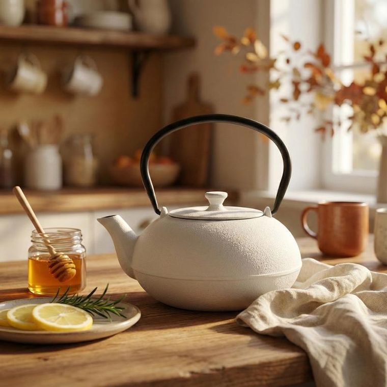 Aromelio, Nomi, czajnik żeliwny z zaparzaczem, 800 ml