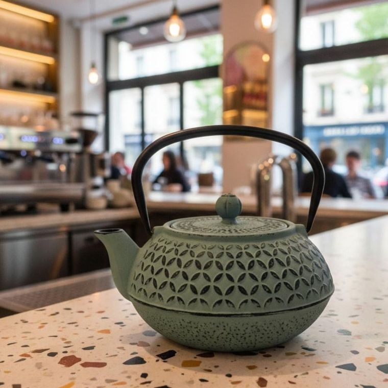 Aromelio, Sabi, czajnik żeliwny z zaparzaczem, 1000 ml