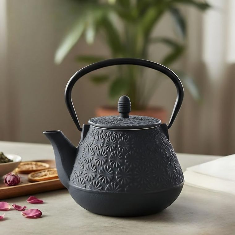 Aromelio, Taki, czajnik żeliwny z zaparzaczem, 1000 ml