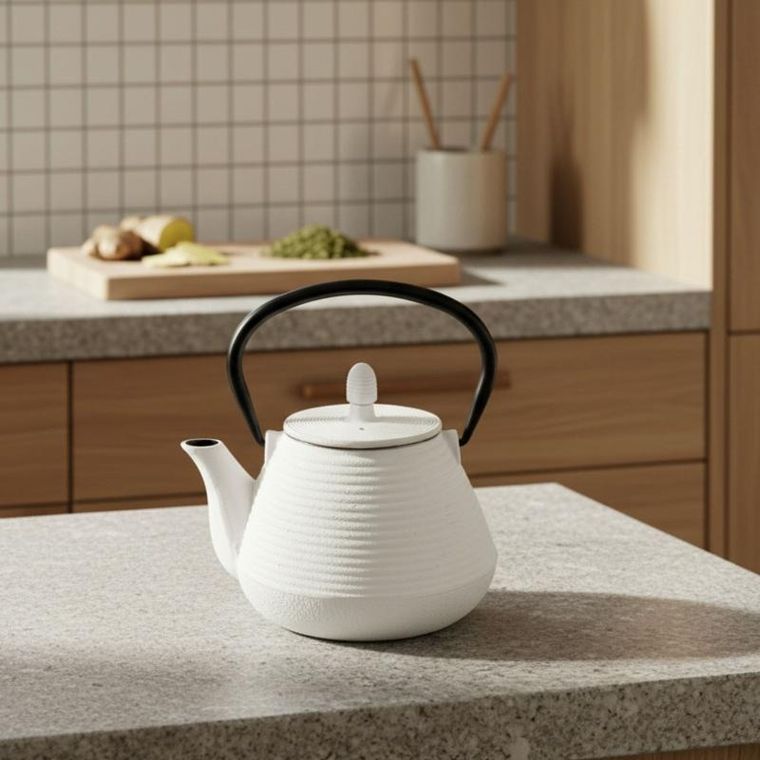 Aromelio, Yuki, czajnik żeliwny z zaparzaczem, 1000 ml