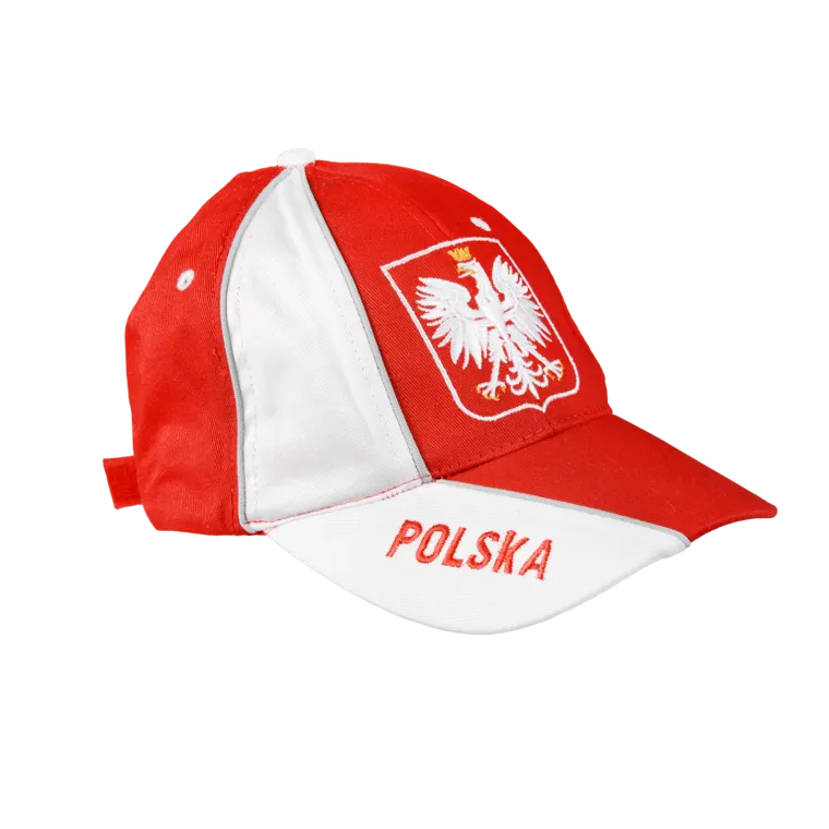 Arpex, Biało-Czerwoni, czapka kibica z daszkiem, baseballowa