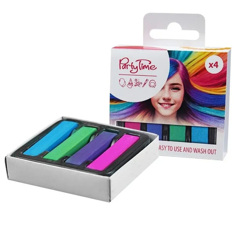 Arpex, kreda do charakteryzacji włosów, 4 szt.