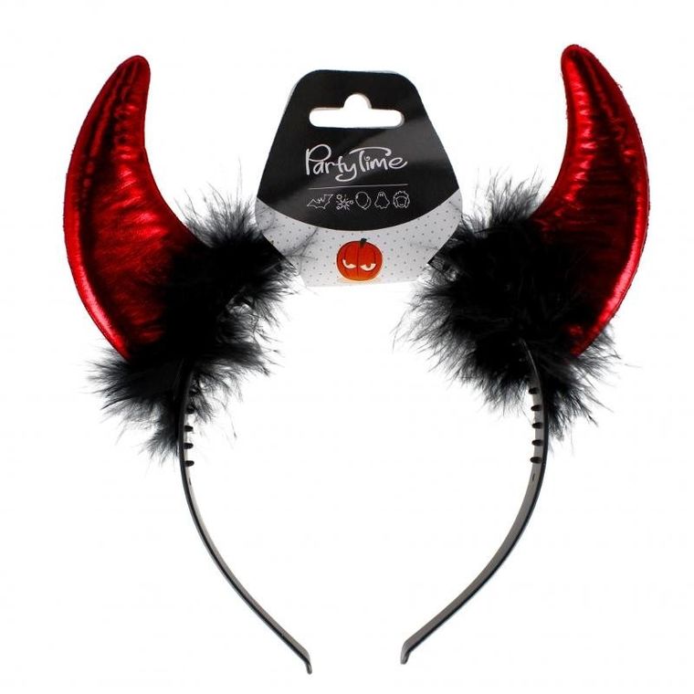 Arpex, metalizowane rogi diabła, czerwone