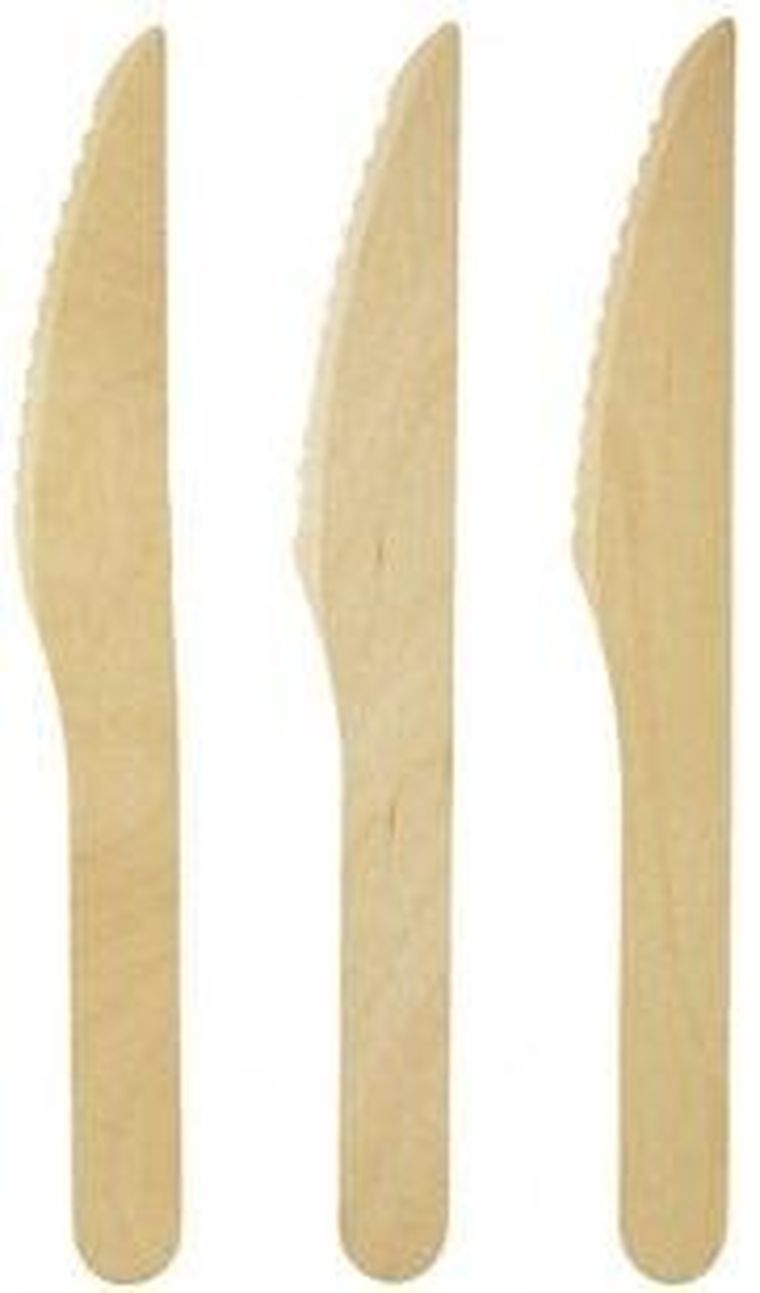 Arpex, noże drewniane, 100 szt.