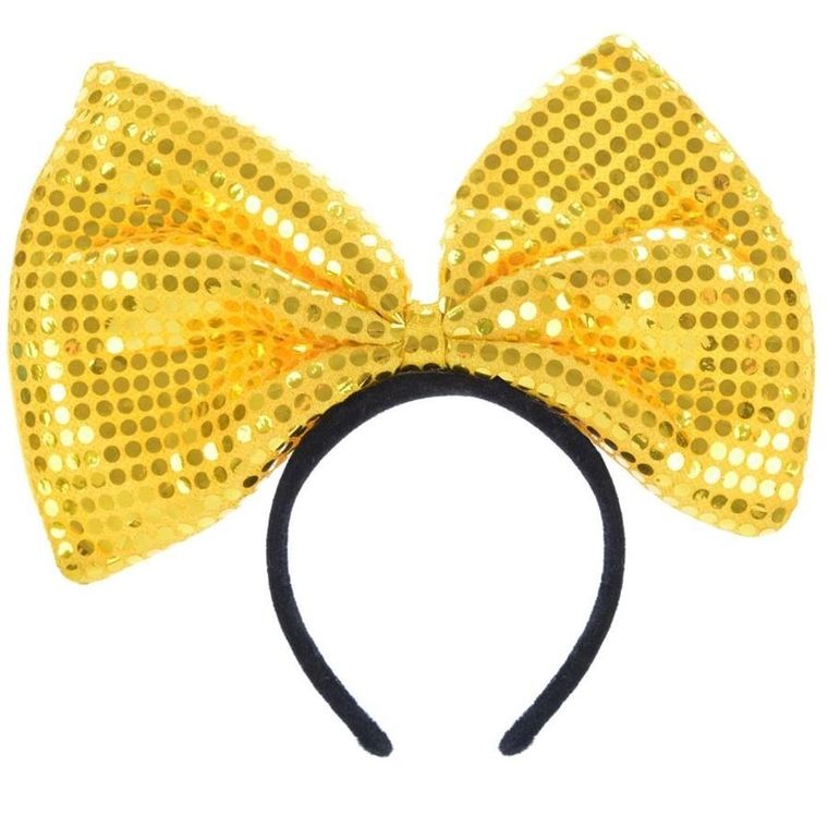 Arpex, opaska gigant z cekinami, żóła