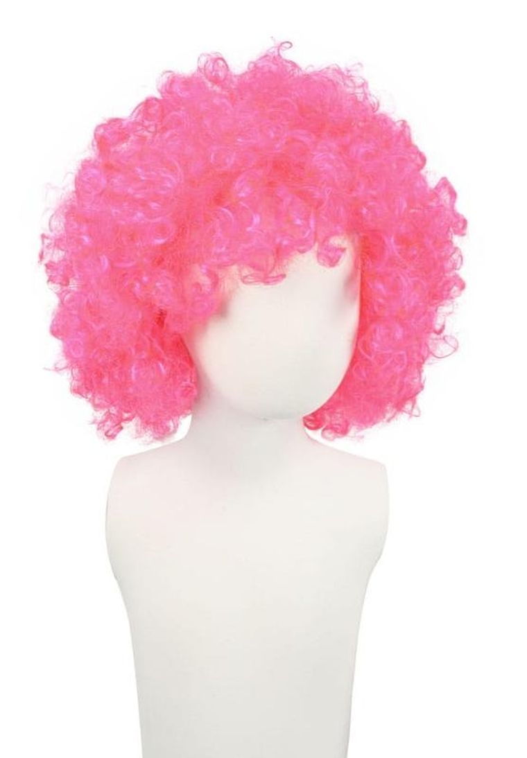 Arpex, peruka afro, XXL, różowa
