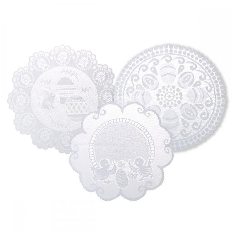 Arpex, serwetka na koszyczek z ażurowym wzorem