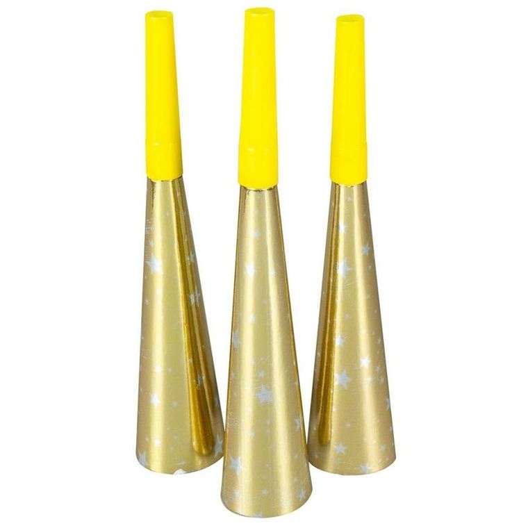 Arpex, trąbki, golden party, 4 szt.