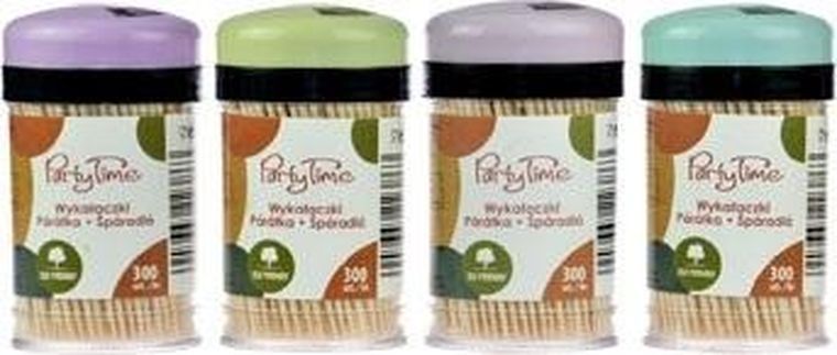 Arpex, wykałaczki w beczułce, 300 szt.