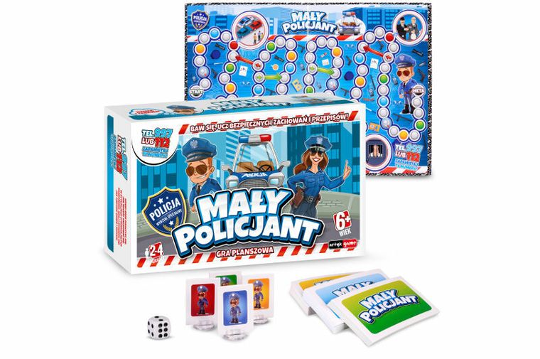 Artyk, Mały Policjant, gra edukacyjna, wersja podróżna
