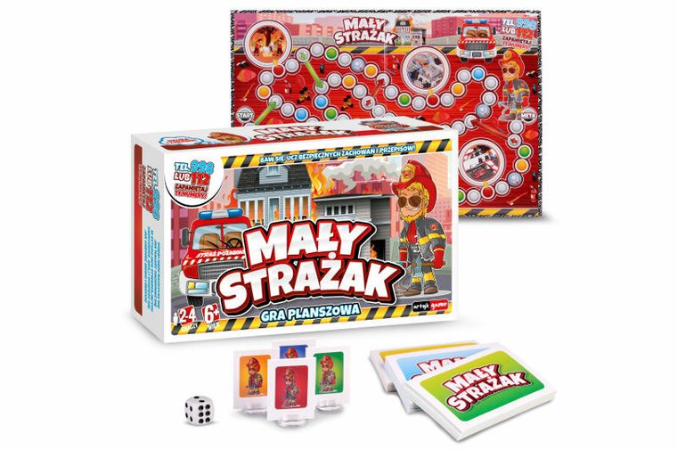 Artyk, Mały Strażak, gra edukacyjna, wersja podróżna