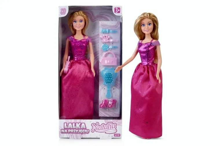 Artyk, Natalia, lalka na przyjęciu, suknia, 29 cm