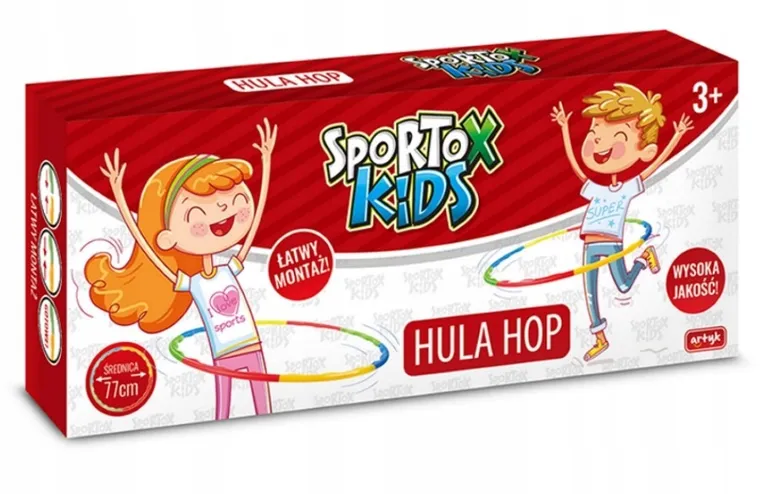 Artyk, Sportox Kids, składane hula hop, 77 cm