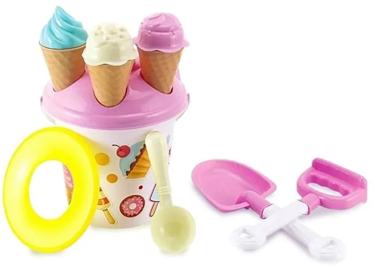 Artyk, zestaw do piasku, biały