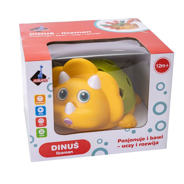 Askato, Dinozaur Liczman, zabawka edukacyjna