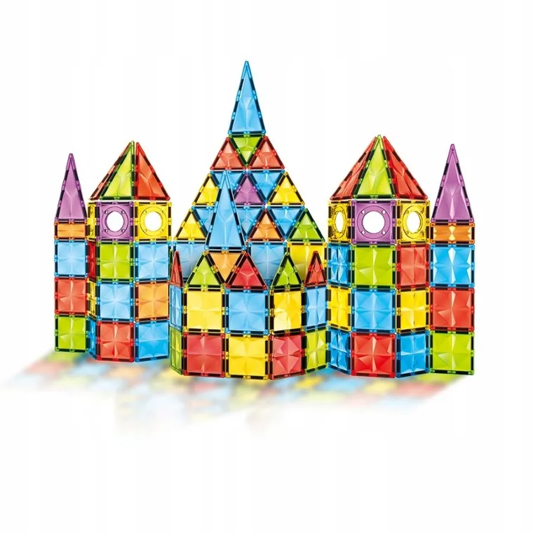 Askato, Genialny dzieciak, klocki magnetyczne, 100 elementów