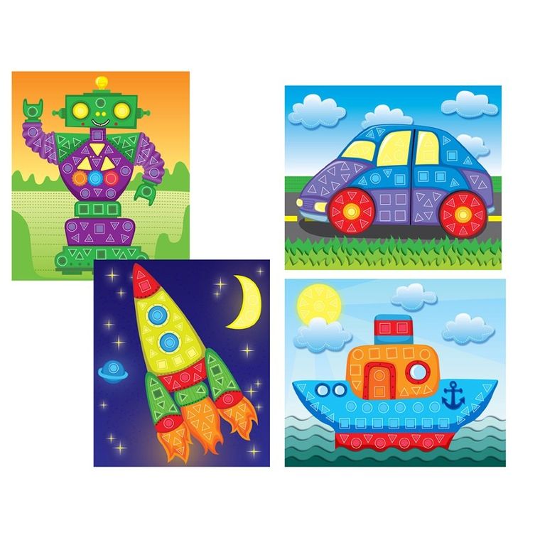 Askato, Genialny dzieciak, piankowa wyklejanka, rakieta