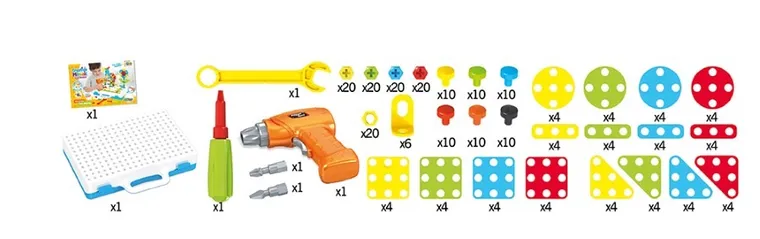 Askato, Genialny dzieciak, śrubkowe konstrukcje, zestaw majsterkowicza