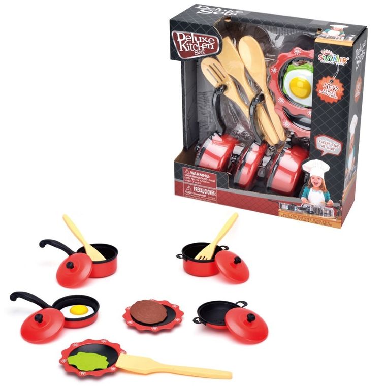 Askato, naczynia plastikowe, 16 elementów