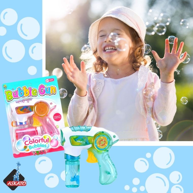 Askato, pistolet do robienia baniek mydlanych