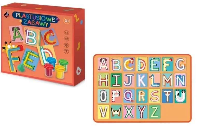 Askato, plastusiowe zabawy, literki