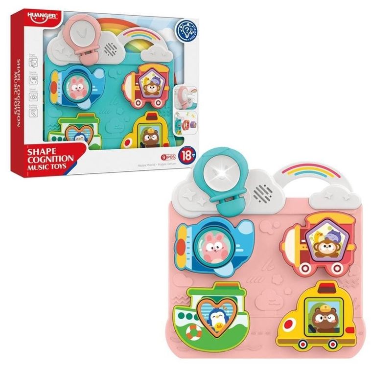 Askato, Pojazdy, muzyczny sorter kształtów