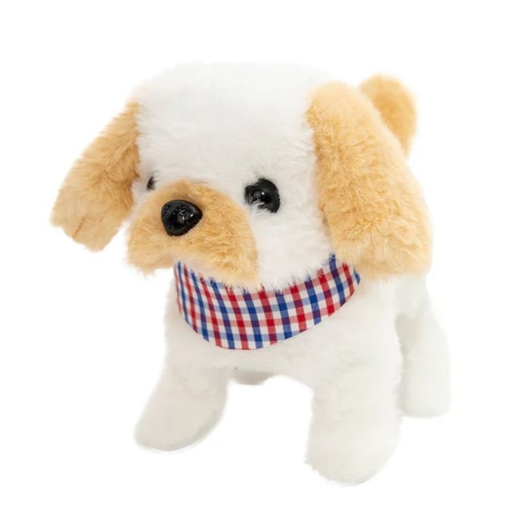 Askato, Twój Pupilek, piesek, maskotka interaktywna, biało-beżowy