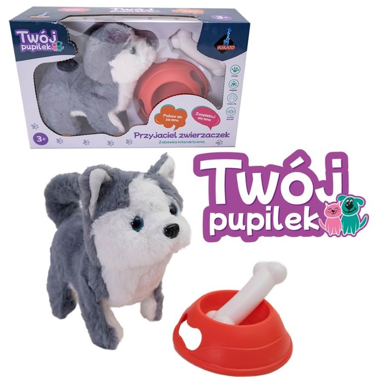 Askato, Twój pupilek, piesek, zabawka interaktywna