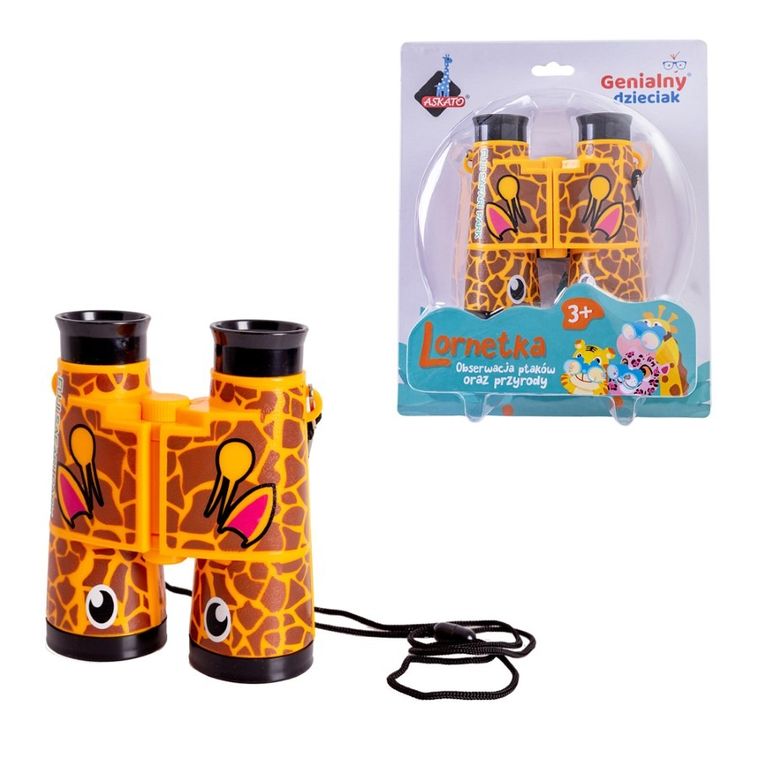 Askato, Żyrafa, lornetka