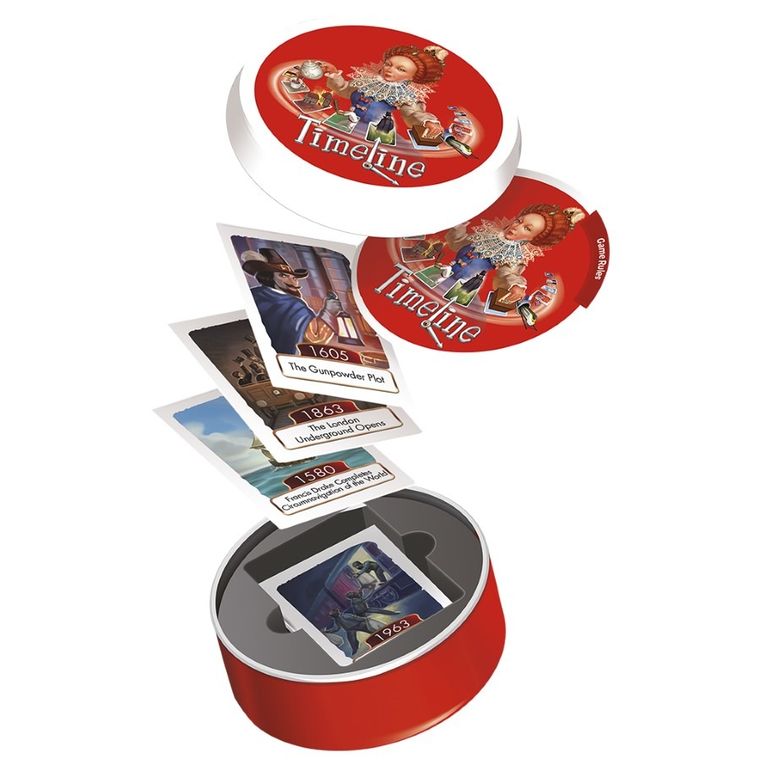 Asmodee, Timeline: British History (edycja angielska), gra karciana