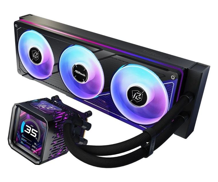 Asrock, chłodzenie komputerowe, Phantom Gaming 360 LCD