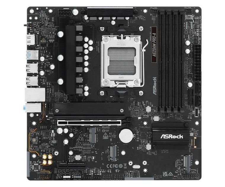 Asrock, płyta główna, A620AM PRO-A AM5 4DDR5 HDMI M.2 mATX