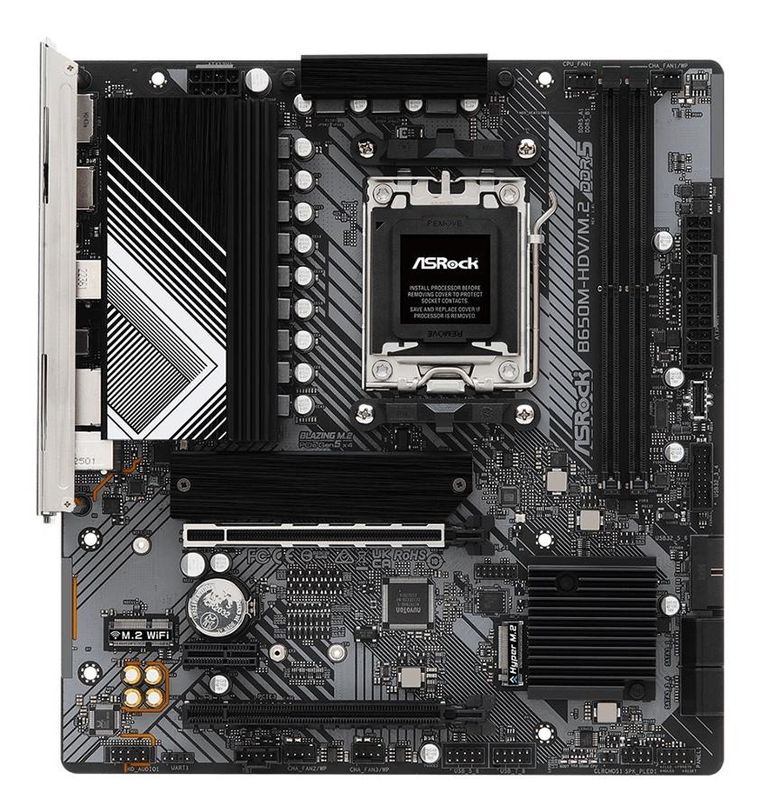 Asrock, płyta główna, B650M-HDV/M.2 AM5 2DDR5 HDMI/DP mATX