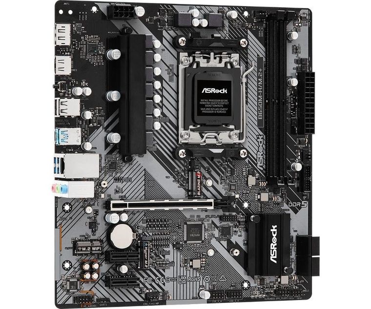 Asrock, płyta główna, B650M-H/M.2 + AM5 2DDR5 HDMI/DP mATX