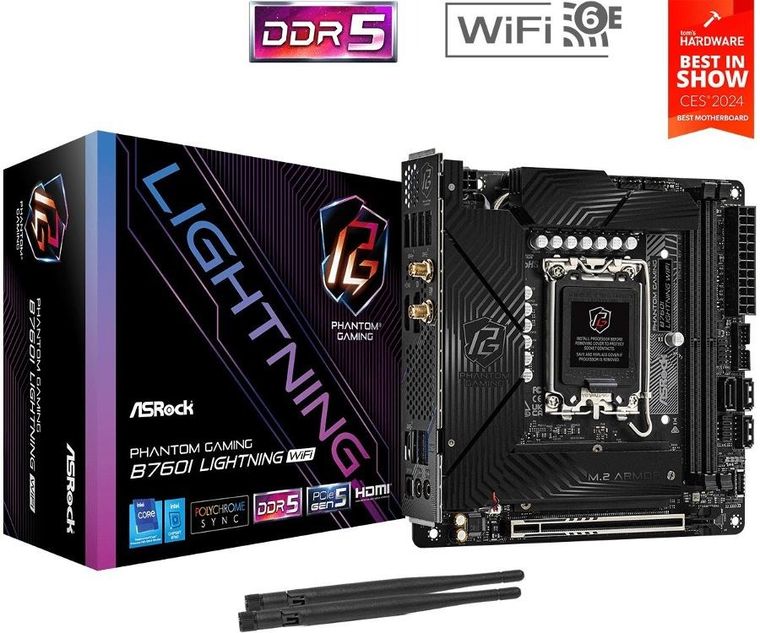 Asrock, płyta główna, B760I LIGHTNING WIFI