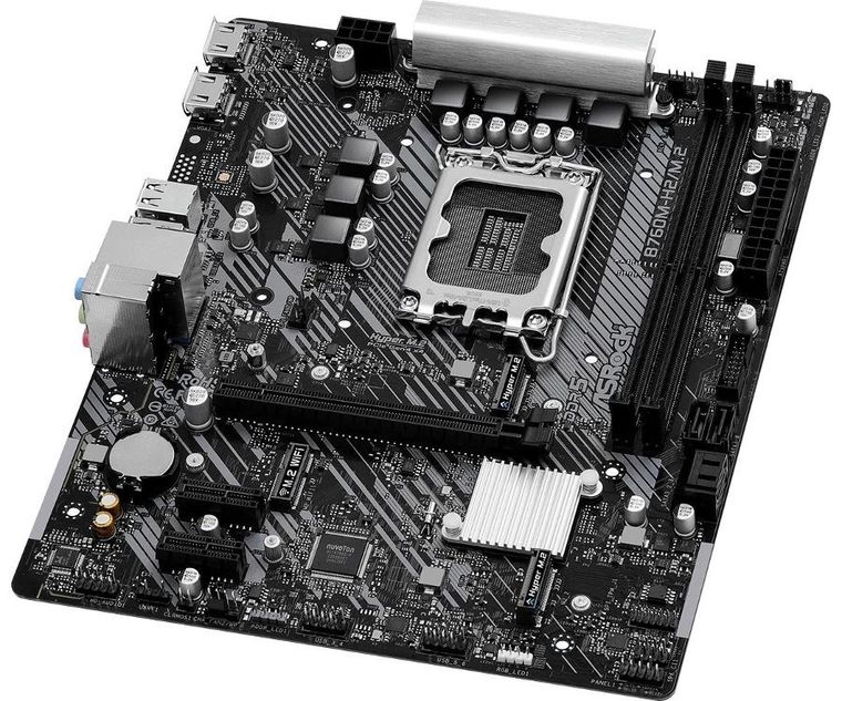 ASRock, płyta główna, B760M-H2/M.2 s1700 2DDR5 DP/HDMI mATX