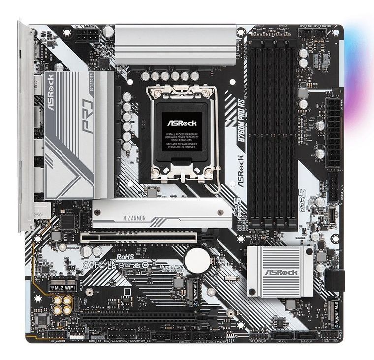 ASRock, płyta główna, B760M Pro RS s1700 4DDR5 DP/HDMI mATX