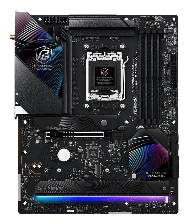 ASRock, płyta główna, B850 Phantom Gaming Riptide WiFi AM5 4DDR5 ATX