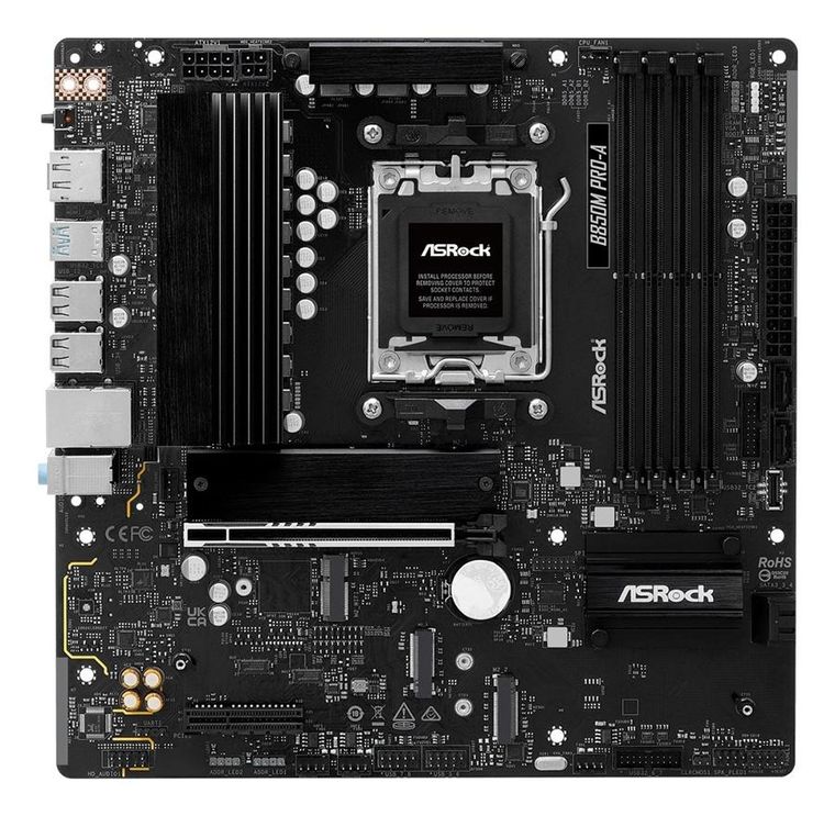ASRock, płyta główna, B850M PRO-A AM5 4DDR5 M.2 HDMI/DP mATX
