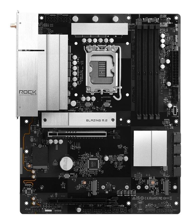 ASRock, płyta główna, B860 ROCK WIFI 7 s1851 4DDR5 ATX